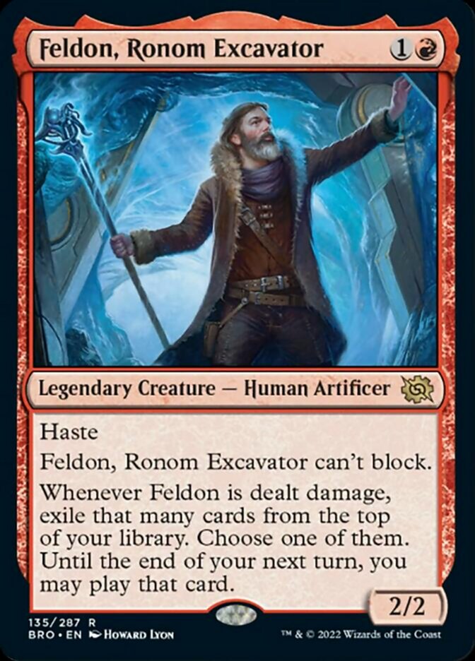 Feldon, Ronom Excavator [The Brothers' War] | Rook's Games and More