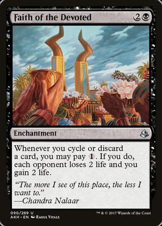 Faith of the Devoted [Amonkhet] | Rook's Games and More