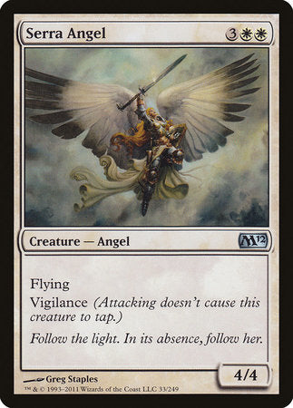 Serra Angel [Magic 2012] | Rook's Games and More