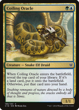 Coiling Oracle [Commander 2016] | Rook's Games and More