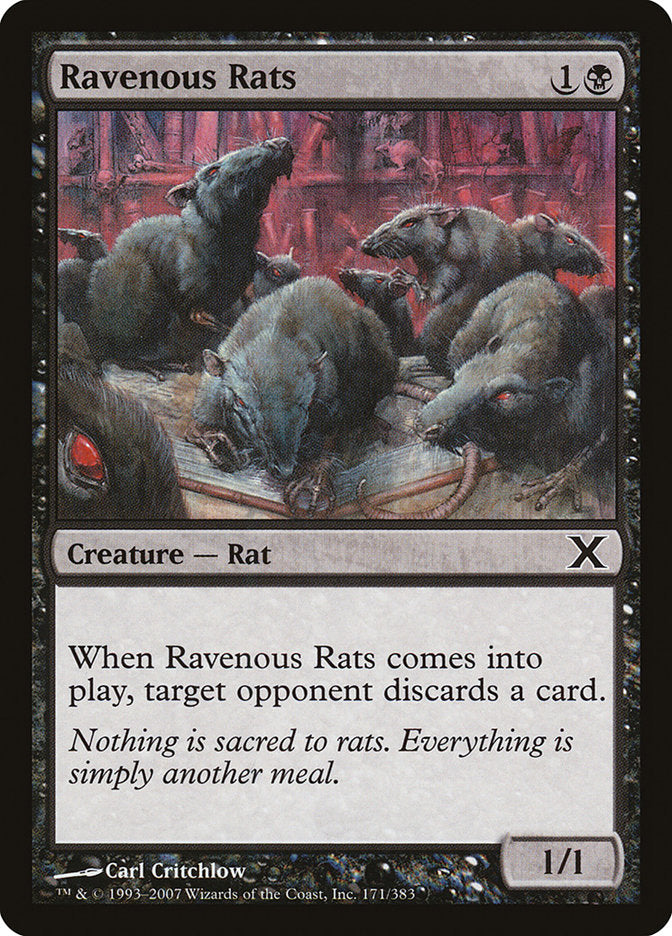 Ravenous Rats [Tenth Edition] | Rook's Games and More