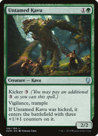 Untamed Kavu [Dominaria] | Rook's Games and More