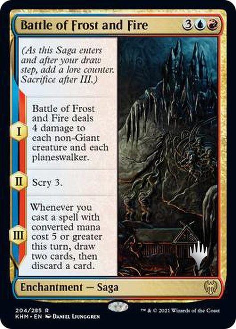 Battle of Frost and Fire [Kaldheim Promo Pack] | Rook's Games and More