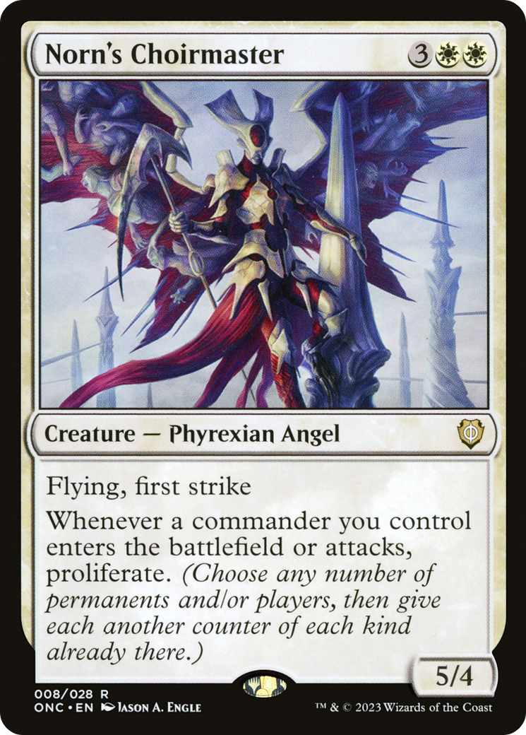 Norn's Choirmaster [Phyrexia: All Will Be One Commander] | Rook's Games and More