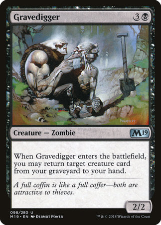 Gravedigger [Core Set 2019] | Rook's Games and More