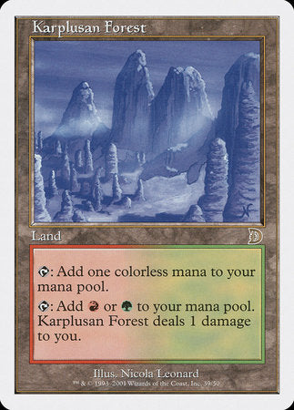 Karplusan Forest [Deckmasters] | Rook's Games and More