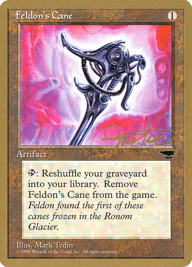 Feldon's Cane (Mark Justice) [Pro Tour Collector Set] | Rook's Games and More