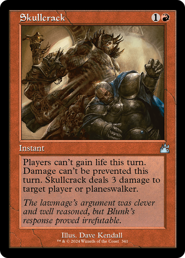 Skullcrack (Retro Frame) [Ravnica Remastered] | Rook's Games and More