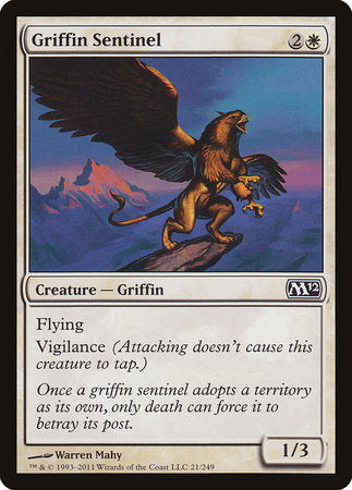 Griffin Sentinel [Magic 2012] | Rook's Games and More