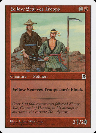 Yellow Scarves Troops [Portal Three Kingdoms] | Rook's Games and More
