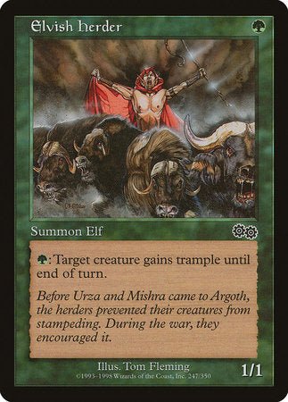 Elvish Herder [Urza's Saga] | Rook's Games and More