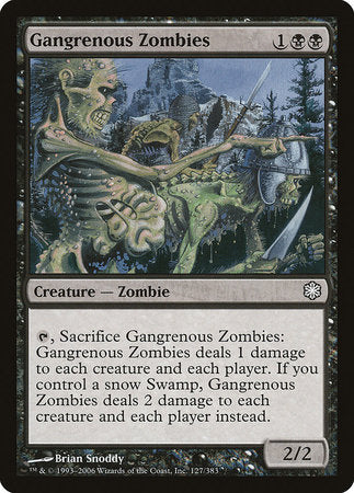 Gangrenous Zombies [Coldsnap Theme Decks] | Rook's Games and More