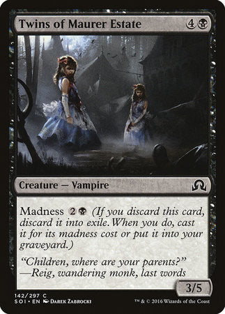 Twins of Maurer Estate [Shadows over Innistrad] | Rook's Games and More