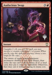 Audacious Swap (Promo Pack) [Streets of New Capenna Commander Promos]
