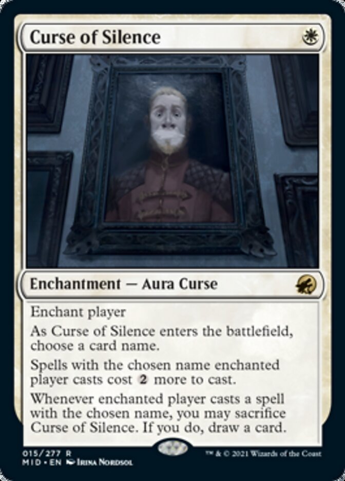 Curse of Silence [Innistrad: Midnight Hunt] | Rook's Games and More