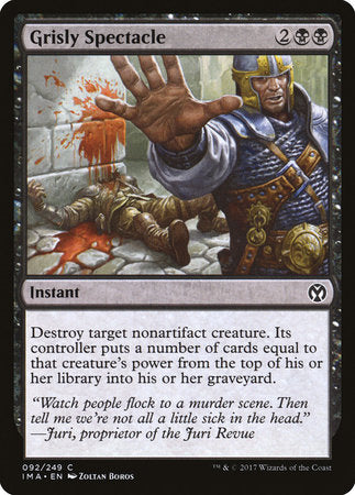 Grisly Spectacle [Iconic Masters] | Rook's Games and More