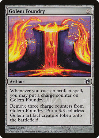 Golem Foundry [Scars of Mirrodin] | Rook's Games and More