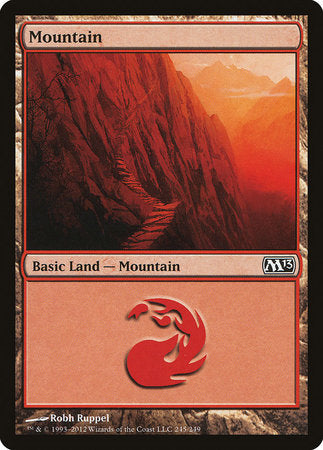Mountain (245) [Magic 2013] | Rook's Games and More