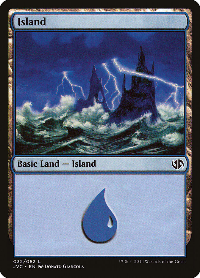 Island (32) [Duel Decks Anthology] | Rook's Games and More