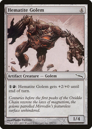 Hematite Golem [Mirrodin] | Rook's Games and More