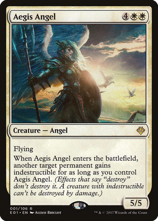 Aegis Angel [Archenemy: Nicol Bolas] | Rook's Games and More