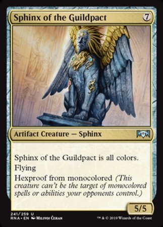 Sphinx of the Guildpact [Ravnica Allegiance] | Rook's Games and More