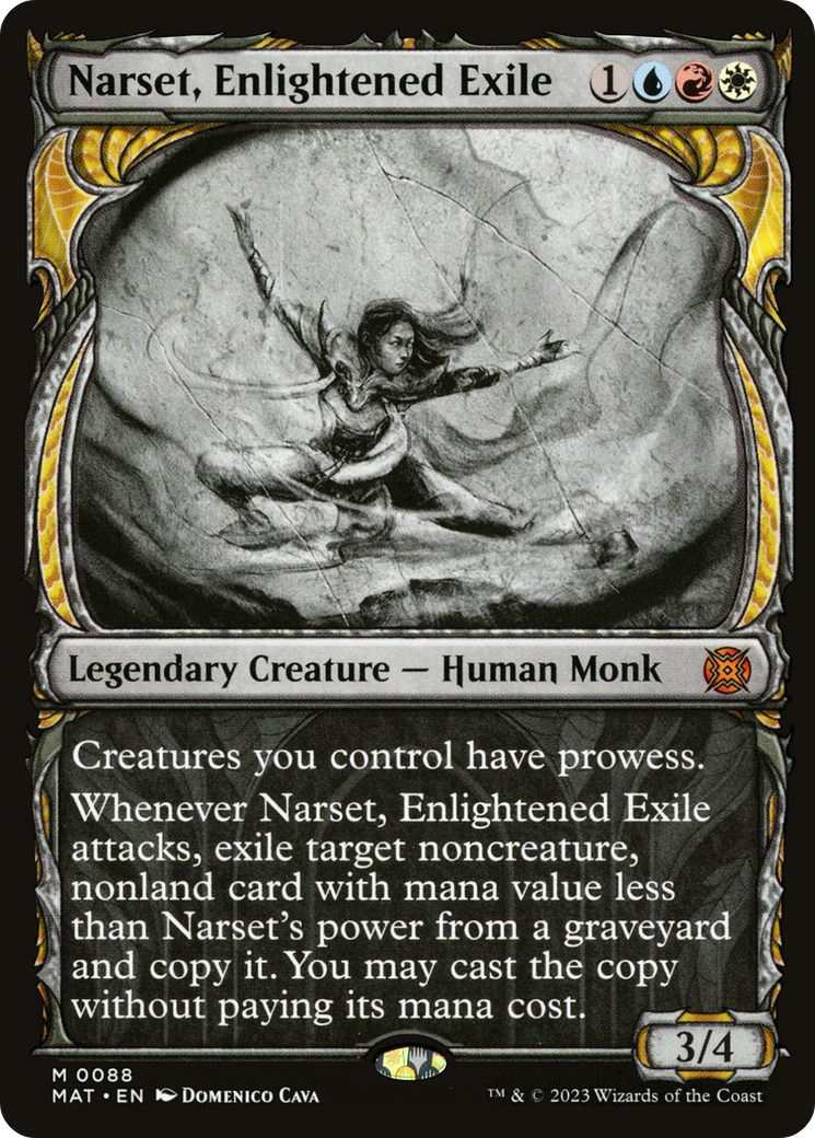 Narset, Enlightened Exile (Showcase) [March of the Machine: The Aftermath] | Rook's Games and More