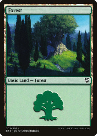 Forest (305) [Commander 2018] | Rook's Games and More