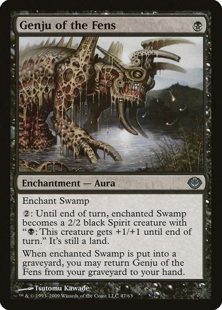 Genju of the Fens [Duel Decks: Garruk vs. Liliana] | Rook's Games and More