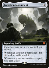 Forsaken Monument (Extended Art) [Zendikar Rising] | Rook's Games and More