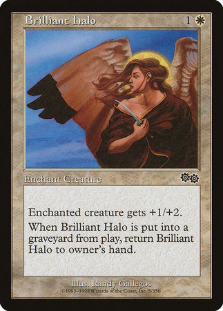 Brilliant Halo [Urza's Saga] | Rook's Games and More