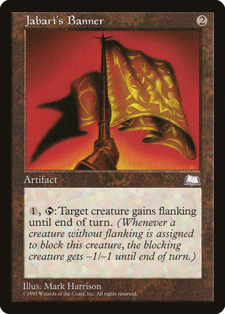 Jabari's Banner [Weatherlight] | Rook's Games and More