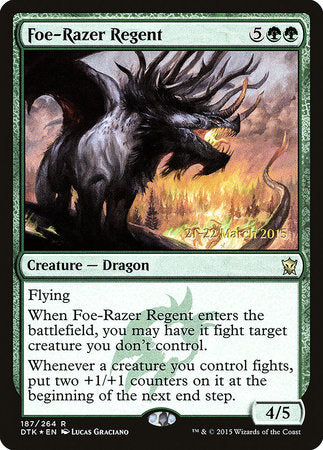 Foe-Razer Regent [Dragons of Tarkir Promos] | Rook's Games and More