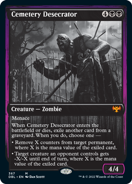 Cemetery Desecrator [Innistrad: Double Feature] | Rook's Games and More