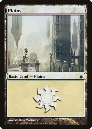 Plains (287) [Ravnica: City of Guilds] | Rook's Games and More