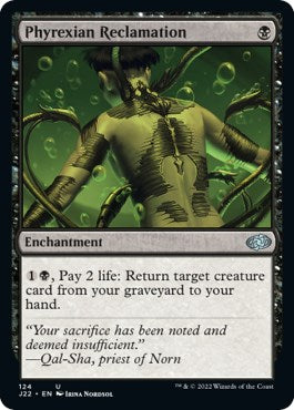 Phyrexian Reclamation [Jumpstart 2022] | Rook's Games and More