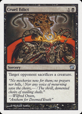 Cruel Edict [Ninth Edition] | Rook's Games and More