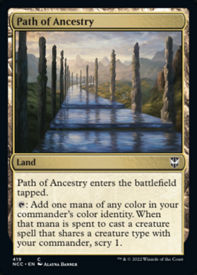 Path of Ancestry [Streets of New Capenna Commander] | Rook's Games and More
