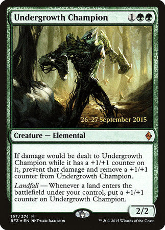 Undergrowth Champion [Battle for Zendikar Promos] | Rook's Games and More