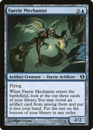 Faerie Mechanist [Duel Decks: Elspeth vs. Tezzeret] | Rook's Games and More