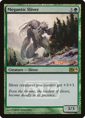 Megantic Sliver [Magic 2014 Promos] | Rook's Games and More