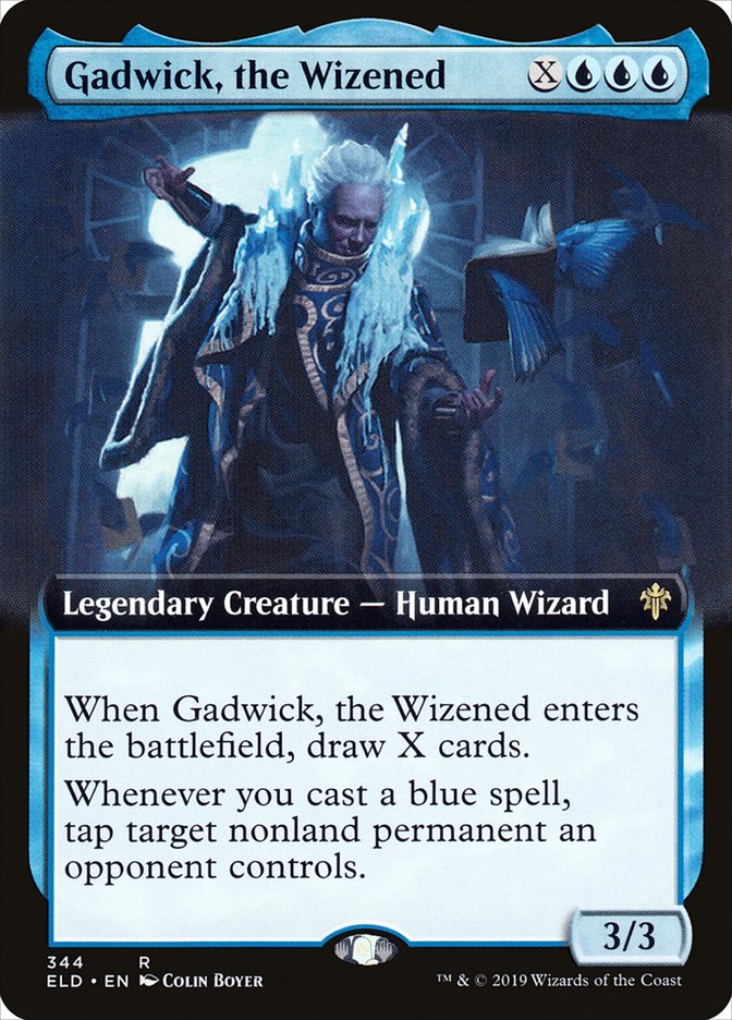 Gadwick, the Wizened (Extended Art) [Throne of Eldraine] | Rook's Games and More