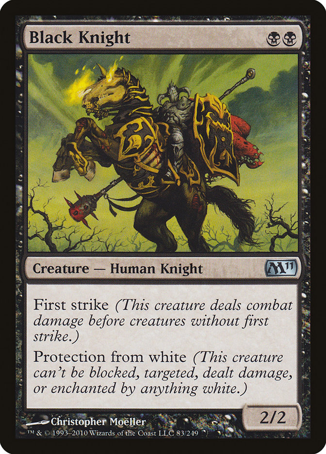 Black Knight [Magic 2011] | Rook's Games and More