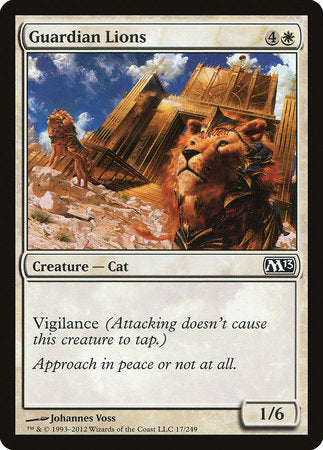 Guardian Lions [Magic 2013] | Rook's Games and More