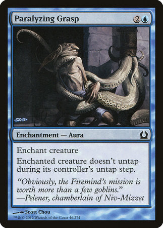 Paralyzing Grasp [Return to Ravnica] | Rook's Games and More