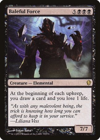 Baleful Force [Commander 2013] | Rook's Games and More