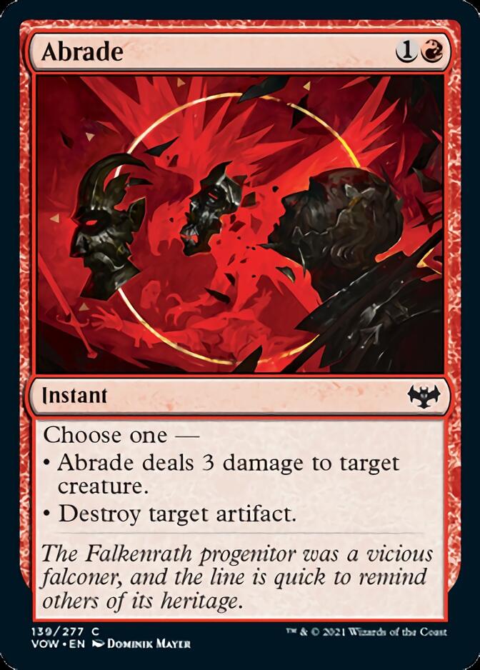 Abrade [Innistrad: Crimson Vow] | Rook's Games and More