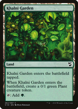 Khalni Garden [Commander 2018] | Rook's Games and More