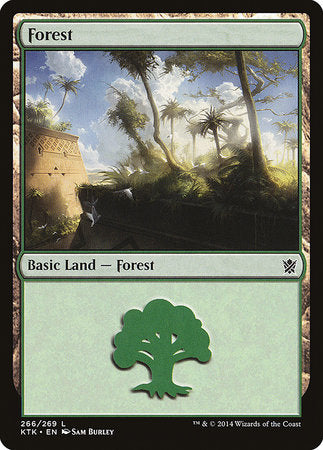 Forest (266) [Khans of Tarkir] | Rook's Games and More