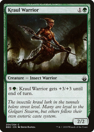 Kraul Warrior [Battlebond] | Rook's Games and More